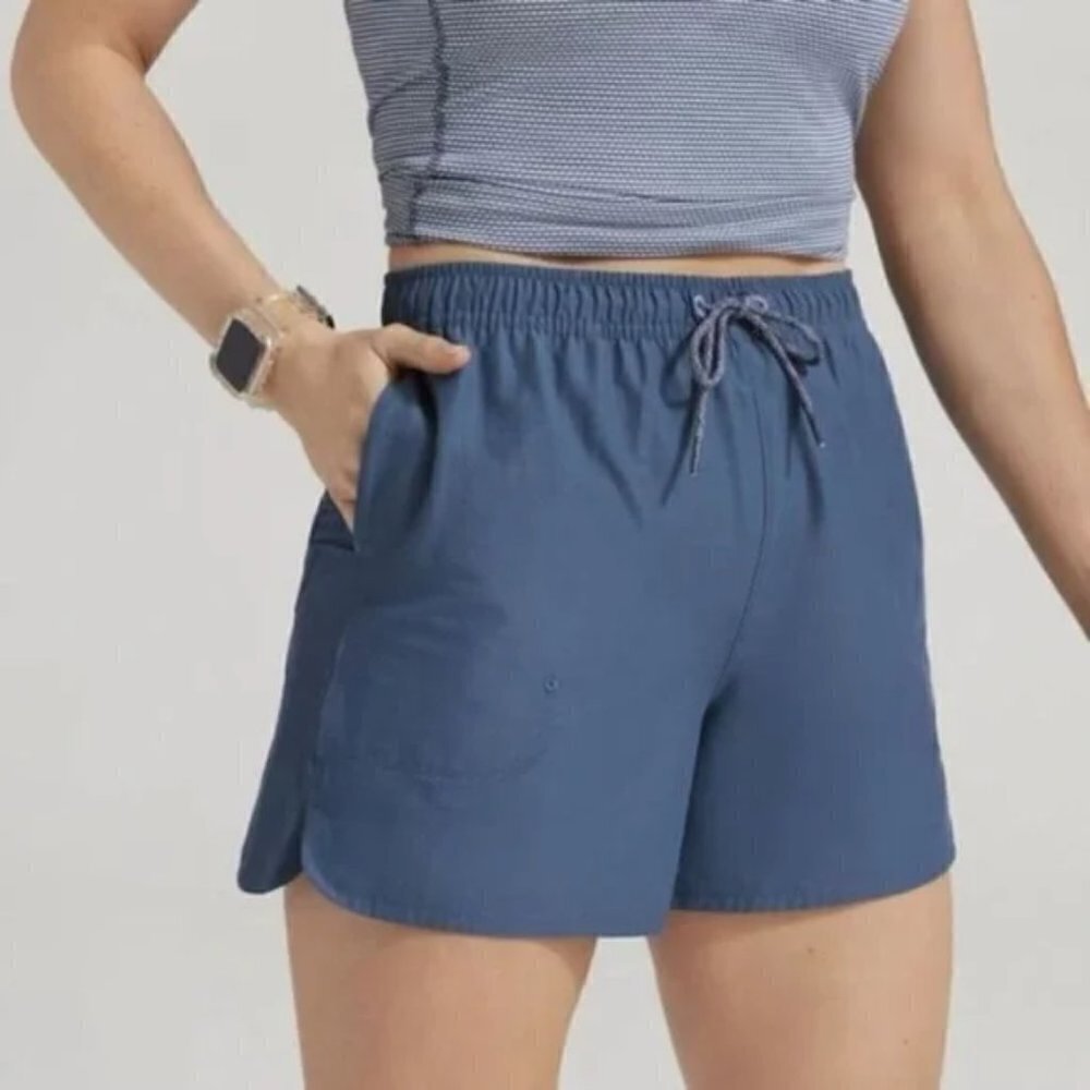 Allbirds Running Shorts Women's Size 3XL Blue Natural Run Shorts Activewear